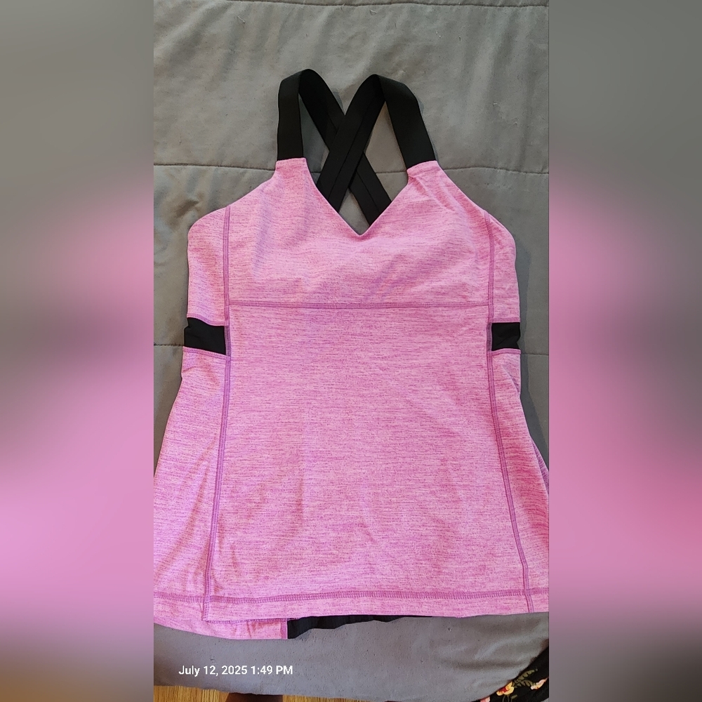 Lululemon Cross Back Tank Top